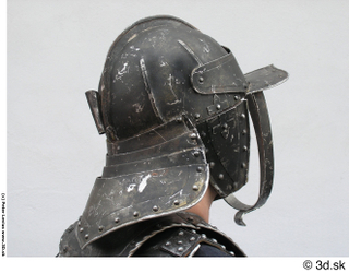 Photos Medieval Knight in plate armor 23 head helmet knight…